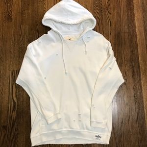💖Hollister Oversized Destroyed Hoodie